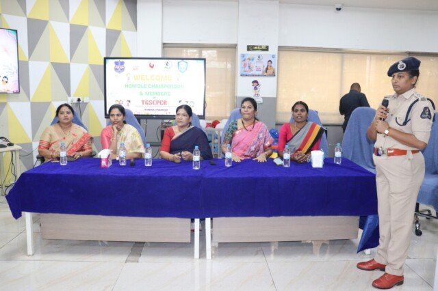 భరోసా కేంద్రాన్ని సందర్శించిన రాష్ట్ర బాలల హక్కుల పరిరక్షణ కమిషన్ (SCPCR)