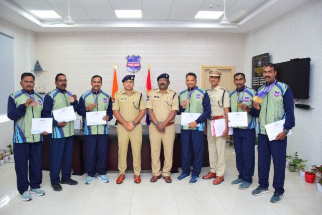 తెలంగాణ 4వ పోలీస్ స్పోర్ట్స్ మీట్‌లో జిల్లా పోలీసుల ప్రతిభావిశేషం