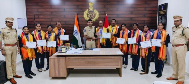 తెలంగాణ పోలీస్ స్పోర్ట్స్ & గేమ్స్ మీట్–2026లో మహబూబాబాద్ పోలీసుల సత్తా