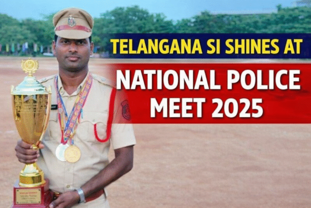 జాతీయ స్థాయి పోటీలకు ఎంపికైన జీడిమెట్ల పోలీస్ స్టేషన్ ఎస్ఐ ప్రేమ్ సాగర్