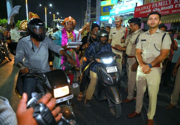 నల్లగొండలో ఘనంగా “అరైవ్ అలైవ్” రోడ్డు భద్రత అవగాహన కార్యక్రమం