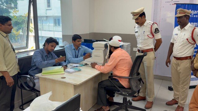 “అరైవ్ అలైవ్” ప్రచారంలో భాగంగా ఉచిత కంటి వైద్య శిబిరం నిర్వహణ