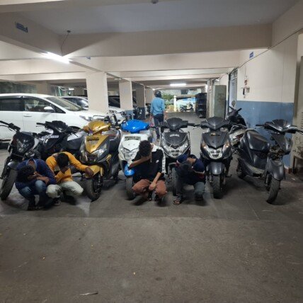 హైదరాబాద్‌లో బైక్ దొంగల ముఠా అరెస్ట్ – 10 వాహనాలు స్వాధీనం