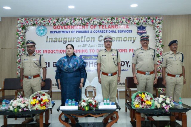 సికాలో ఢిల్లీ జైళ్ల సిబ్బందికి ప్రవేశ శిక్షణ కార్యక్రమాన్ని ప్రారంభించిన తెలంగాణ డీజీపీ