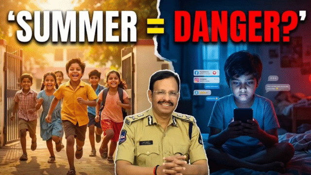 వేసవి సెలవుల్లో పిల్లలపై తల్లిదండ్రుల అప్రమత్తత అవసరం: V. C. Sajjanar