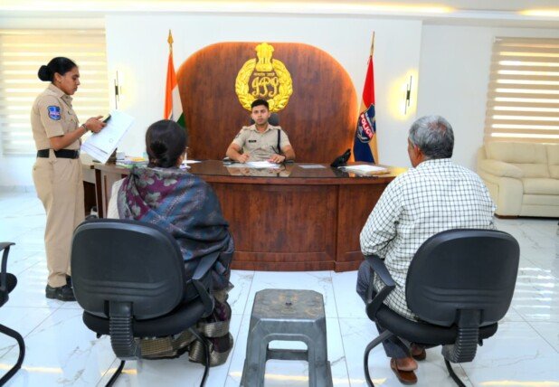 ప్రజా సమస్యల తక్షణ పరిష్కారమే లక్ష్యం: జిల్లా ఎస్పీ శరత్ చంద్ర పవార్
