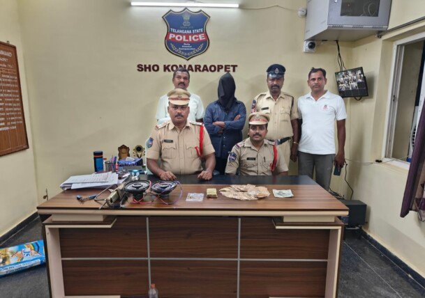 వరుస దేవాలయ దొంగతనాలకు పాల్పడుతున్న నిందితుడు అరెస్ట్