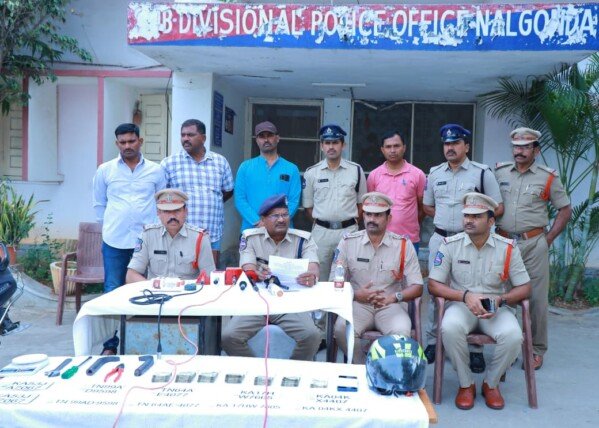 నల్లగొండలో వరుస పగటి చోరీలకు చెక్.. అంతర్రాష్ట్ర దొంగ అరెస్ట్