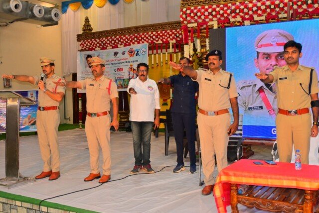 డ్రగ్స్ రహిత సమాజమే లక్ష్యం.. గూడూరులో 1,000 మందికి పైగా విద్యార్థులతో 2K రన్
