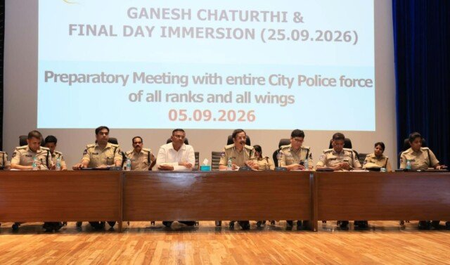 గణేష్ ఉత్సవాలకు పటిష్ట బందోబస్తు
